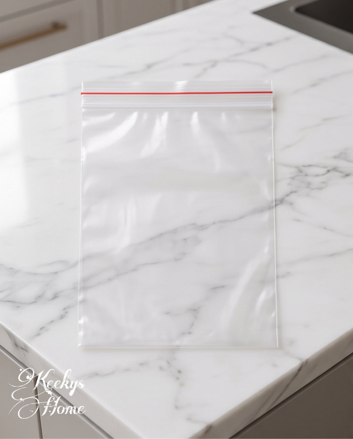 Reusable ziplock food storage bags