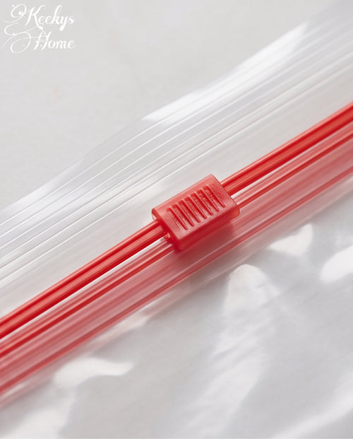 Reusable ziplock food storage bags